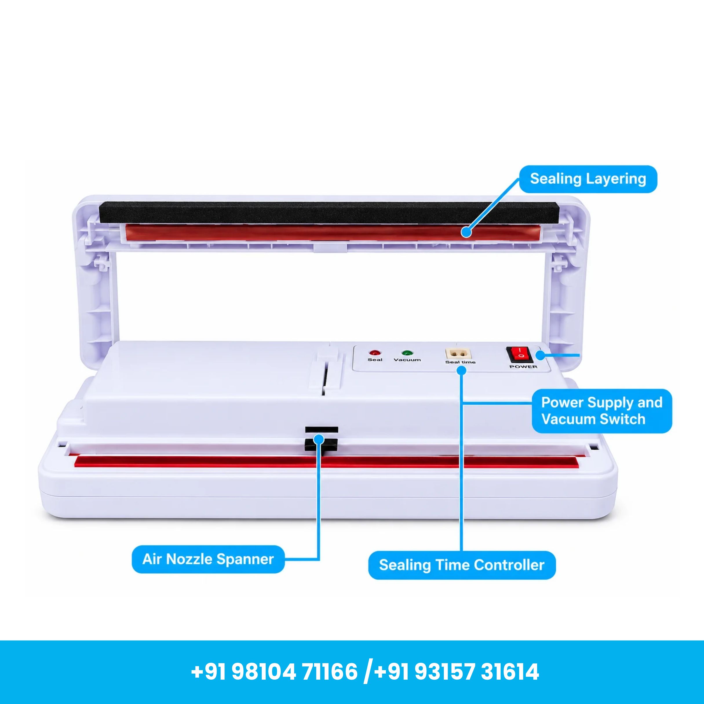 Universal Seal™ DZ-300A Heavy Duty Semi-Automatic Household Vacuum Sealer Machine - Image 2