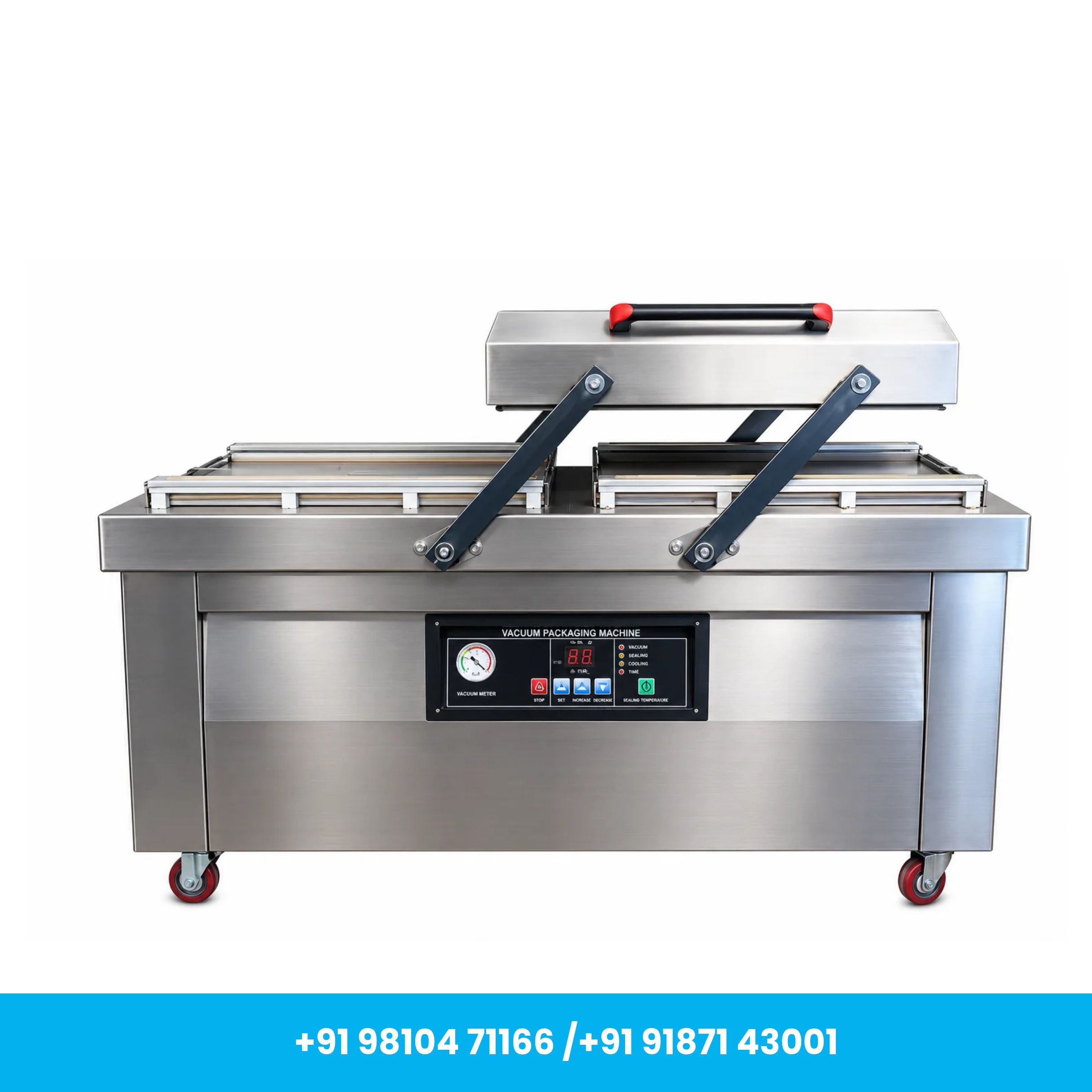 Universal Seal™ DZ-500 High Efficiency Double Chamber Vacuum Packaging Machine – 500mm Sealing Length - Image 1