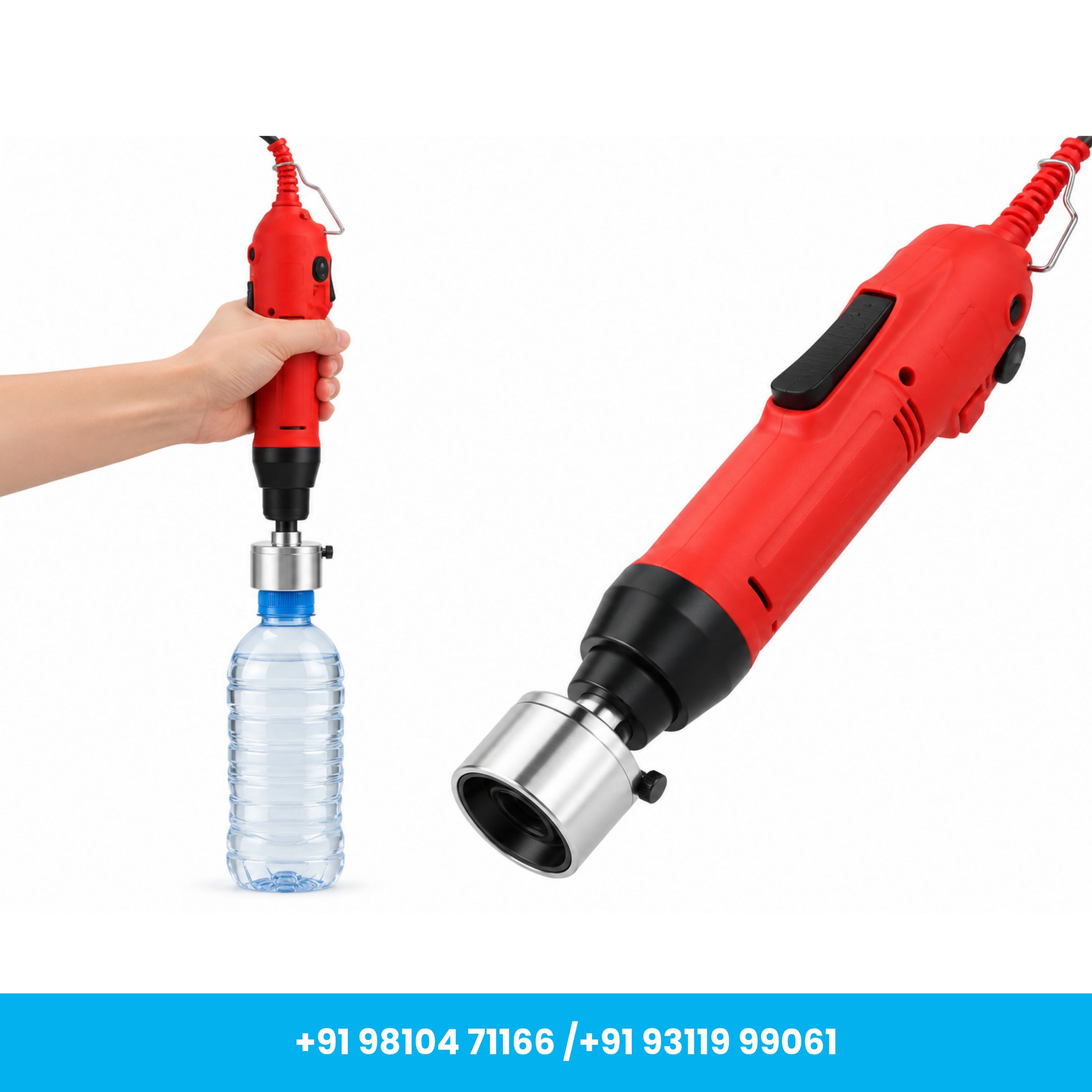 XP2 10–50mm Manual Electric Bottle Capping Machine – 80W - Image 3