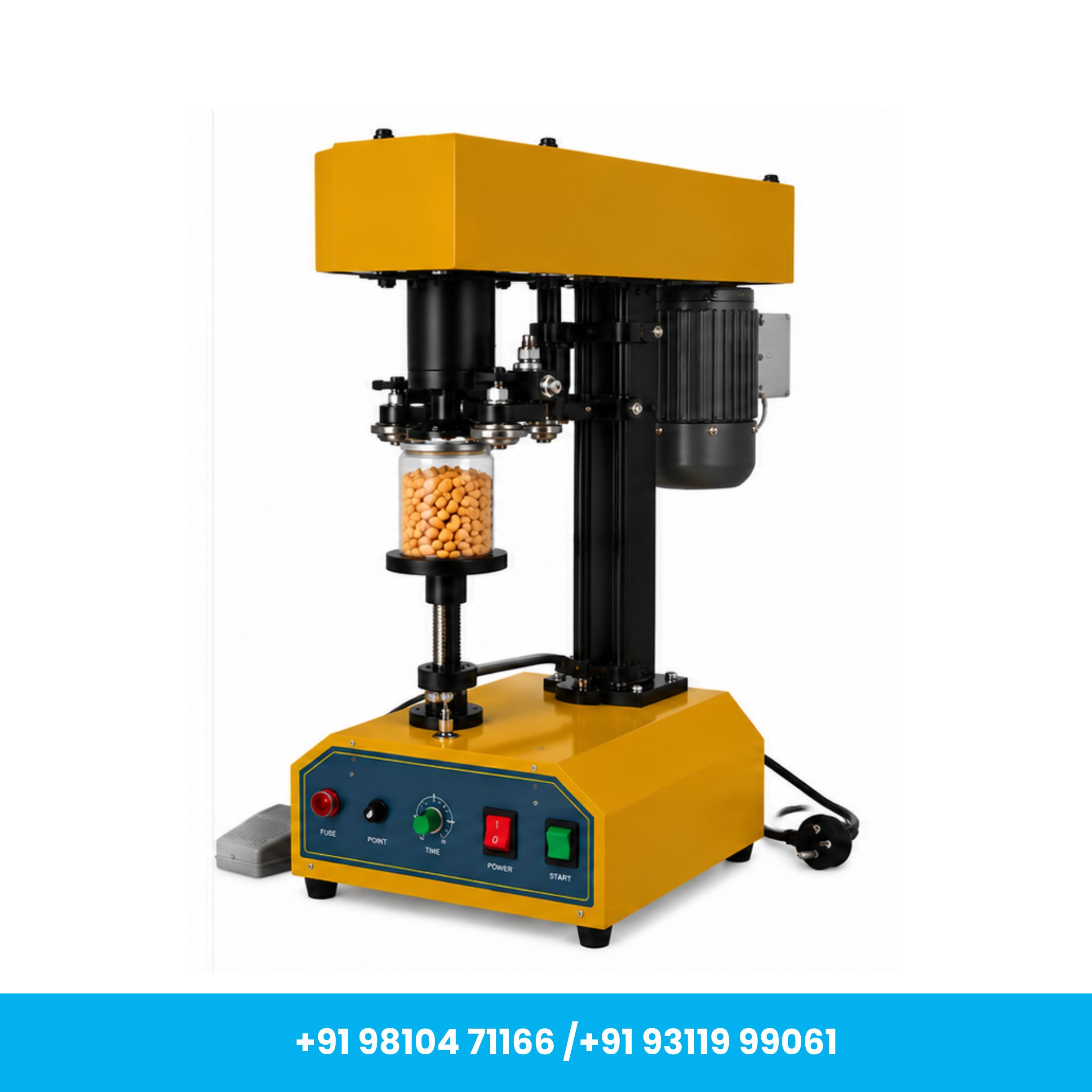 DP-150 Premium High-Speed Semi-Automatic Tin Can Sealing Machine (Can Seamer) - Image 2