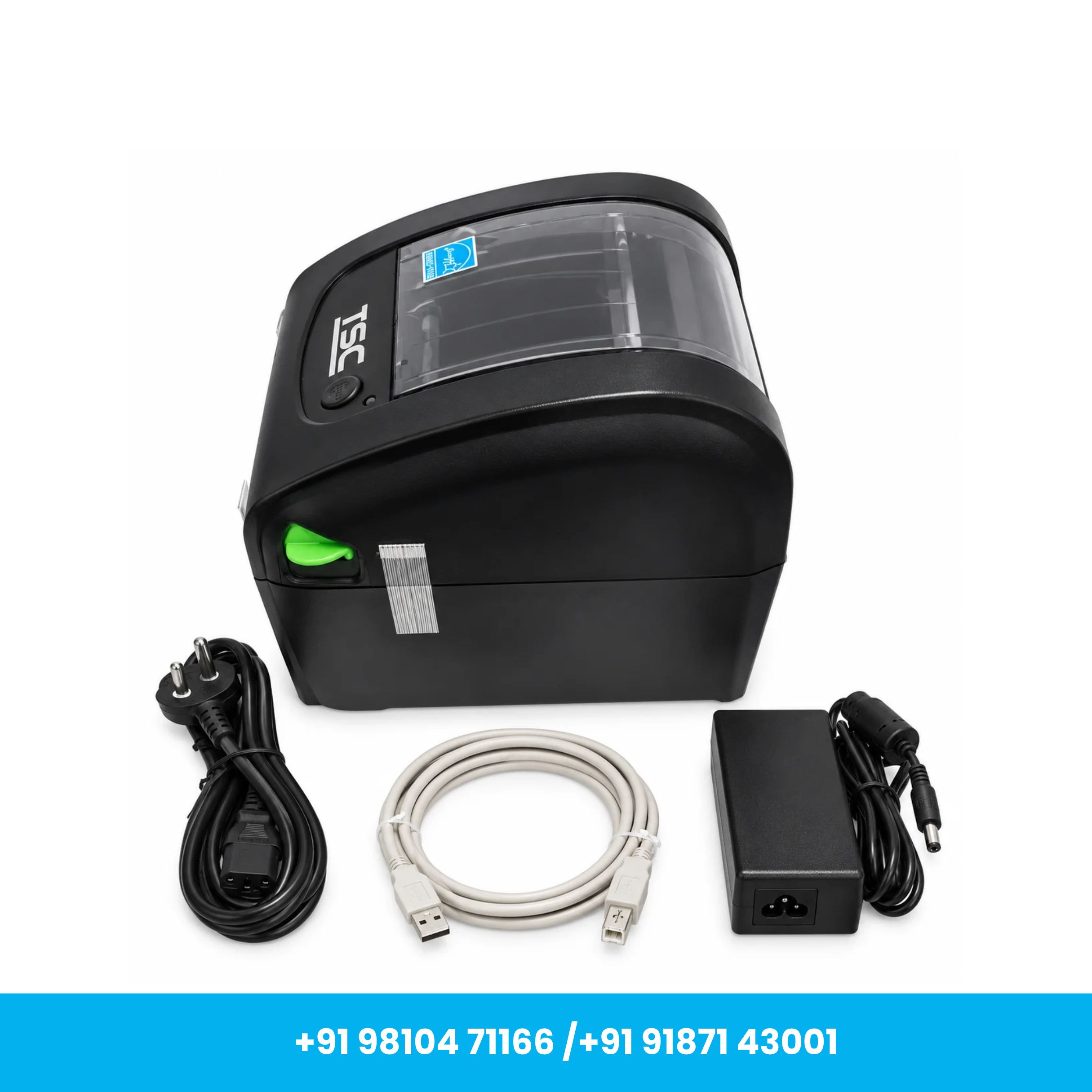 TSC DA220 Desktop Barcode Label Printer | 203 DPI Direct Thermal Printing Machine - Image 3