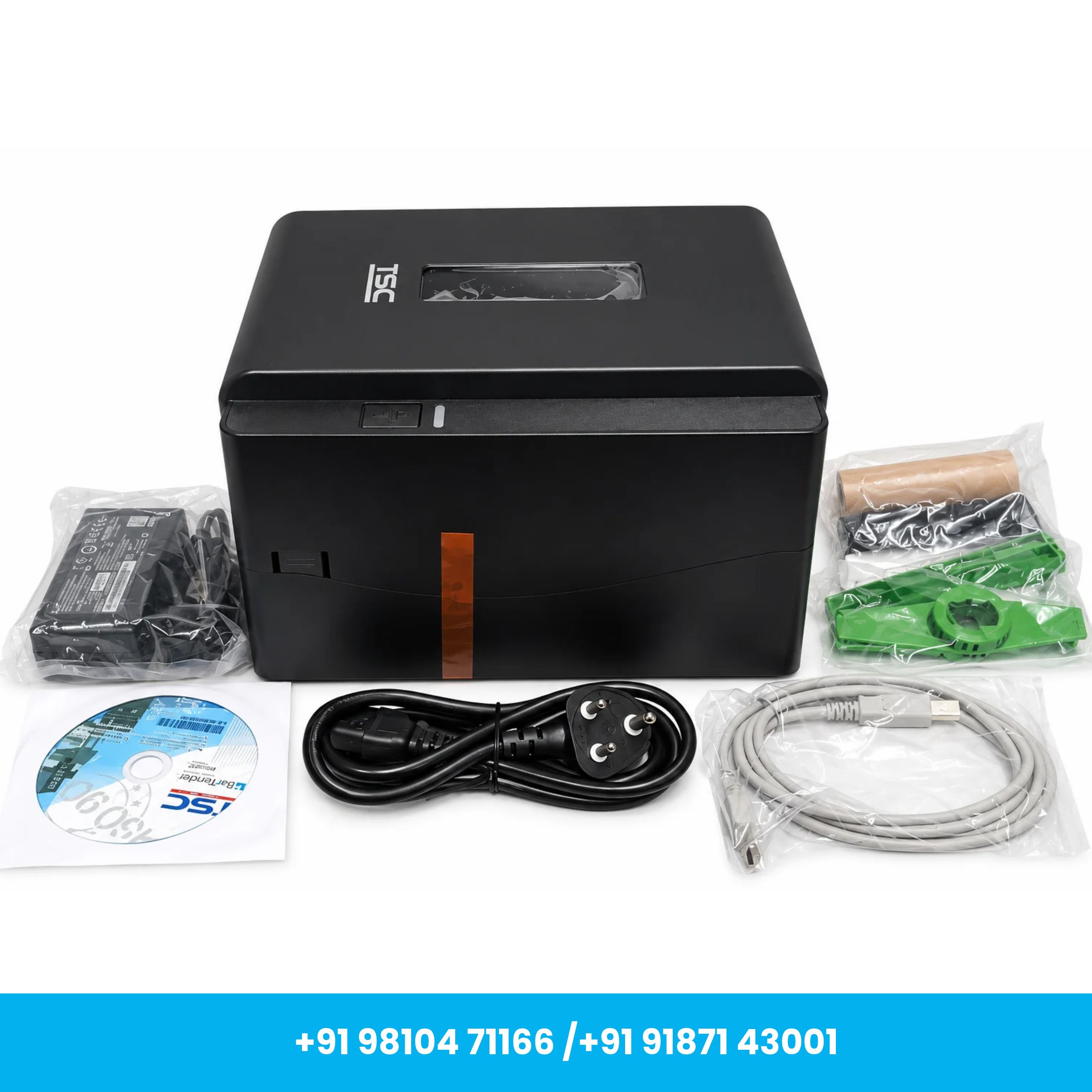 TSC TE244 203 DPI Desktop Thermal Transfer Barcode Label Printer | 4 Inch - Image 2