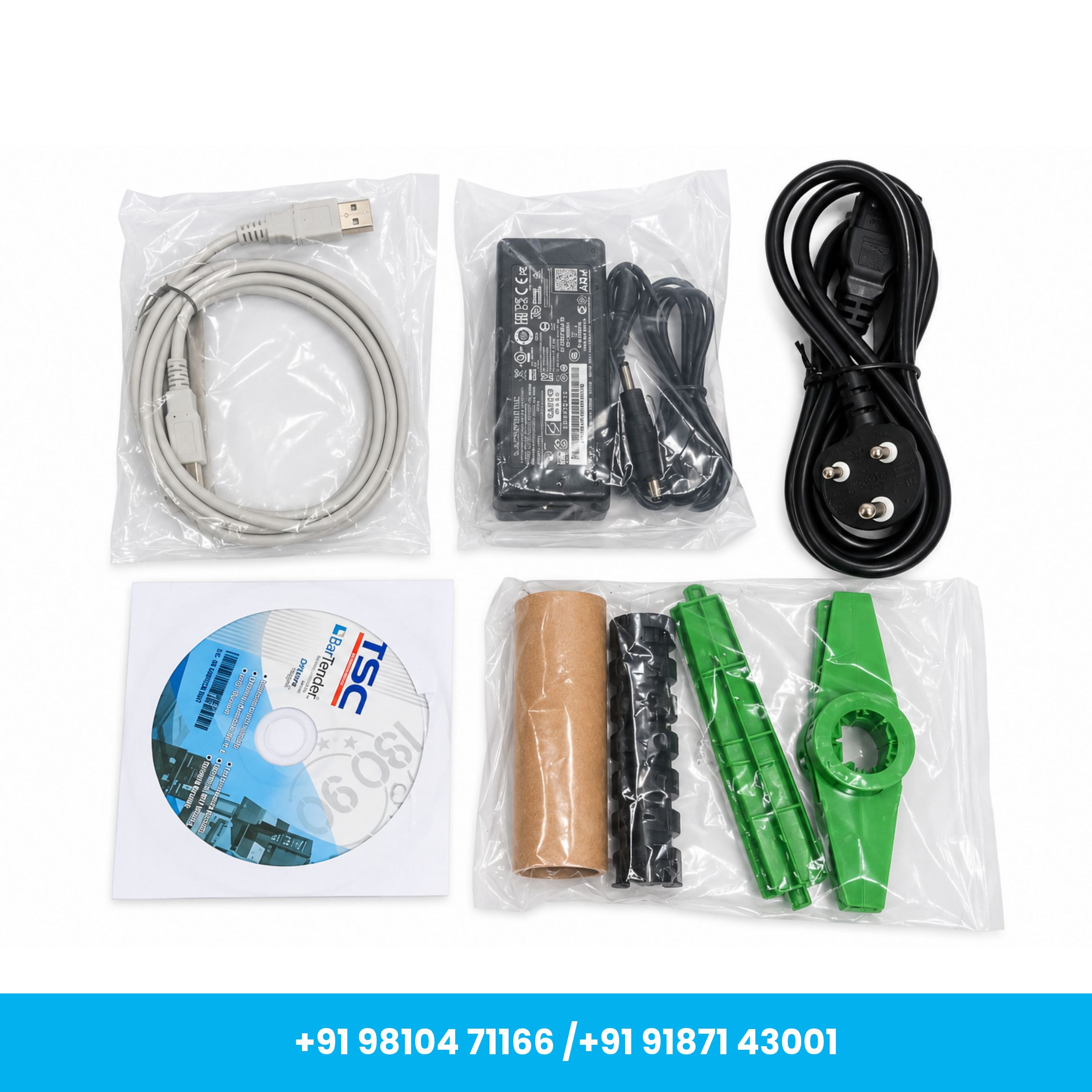 TSC TE244 203 DPI Desktop Thermal Transfer Barcode Label Printer | 4 Inch - Image 3