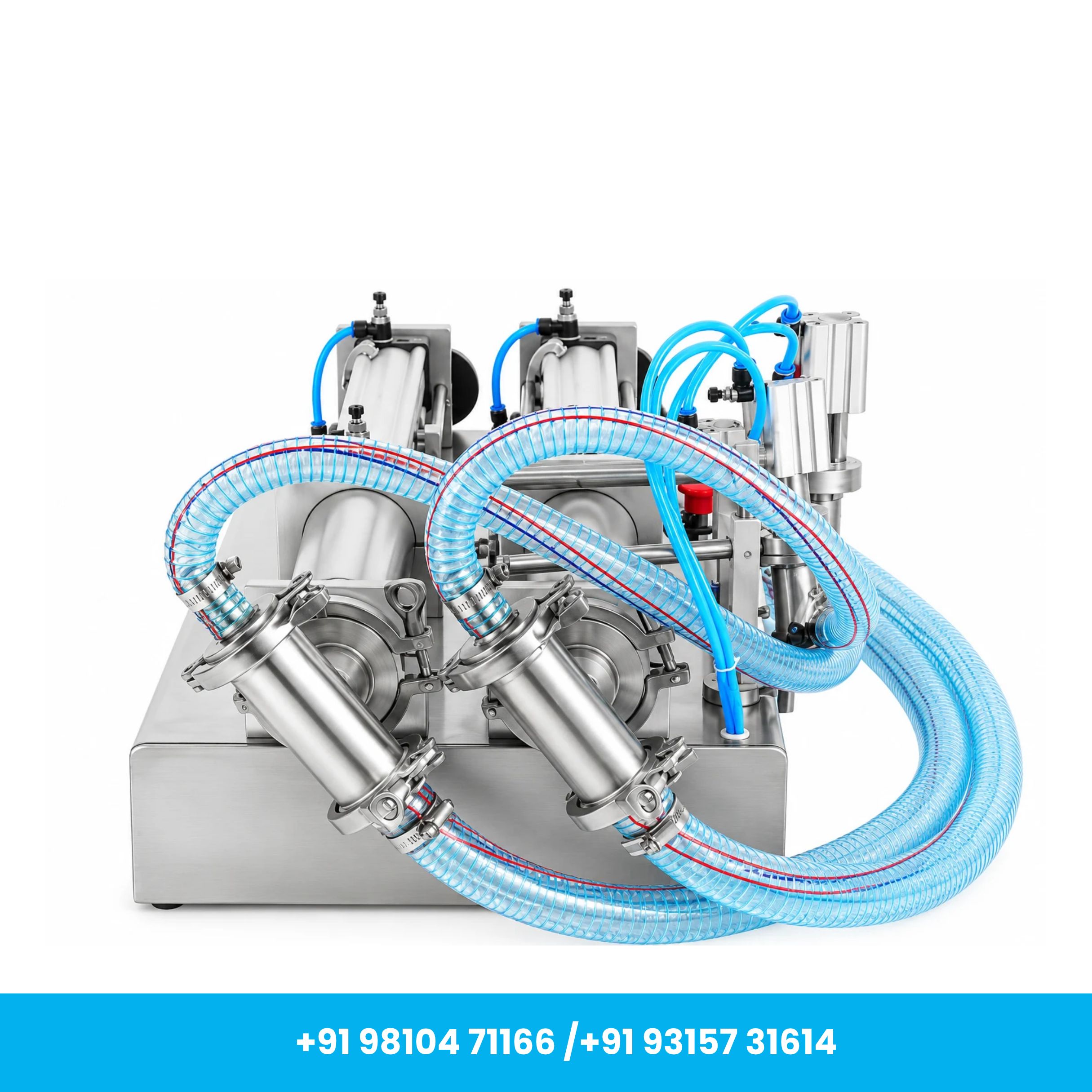 Semi-Automatic Double Nozzle Liquid Filling Machine 50–500 ml | Universal Seal™ - Image 4