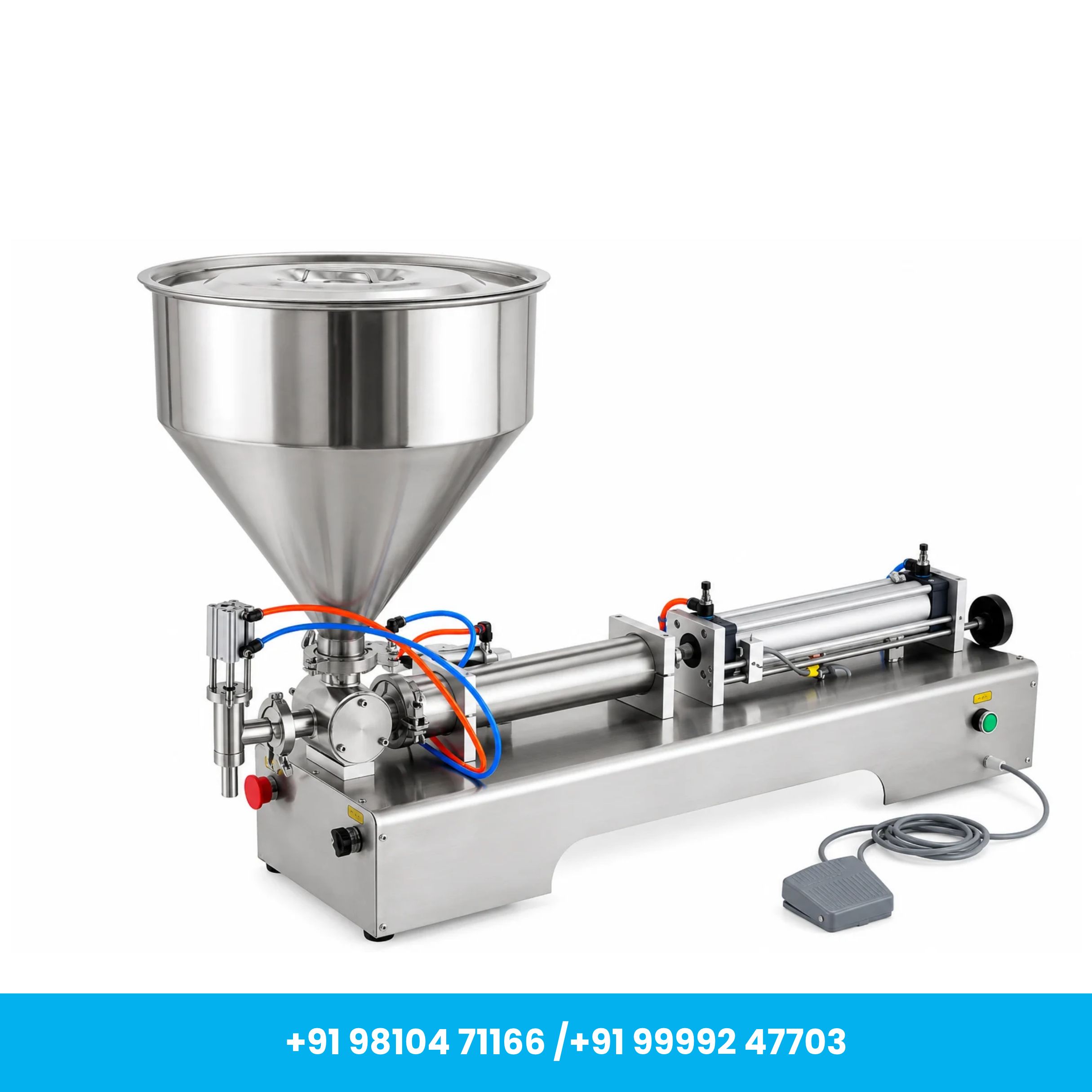 Universal Seal™ Semi-Automatic Single Nozzle Paste Filling Machine 50–500 ml